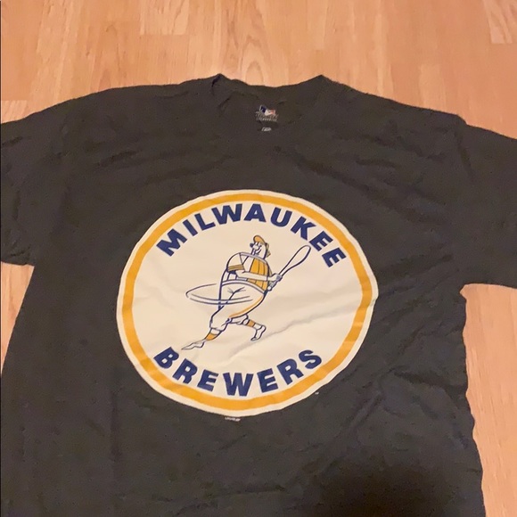 MLB genuine merchandise Shirts Milwaukee Brewers Barrel Man Shirt